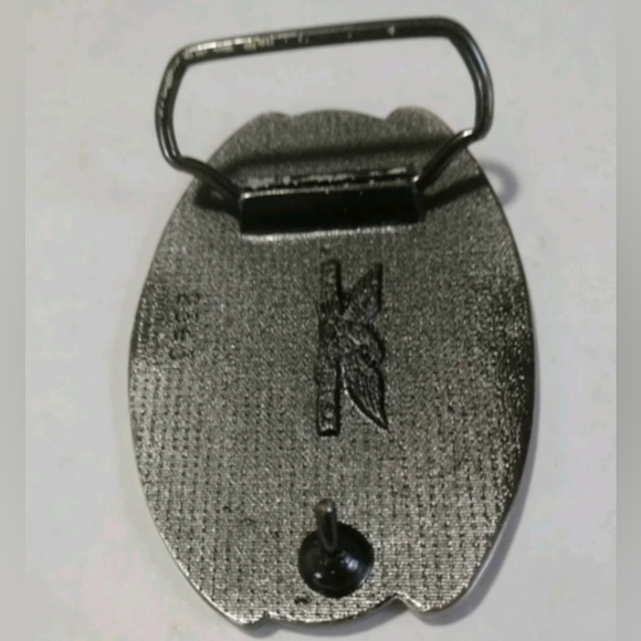 Cardiac Rescue Technician CRT Pewter Belt Buckle Vintage 1988 #2843 Made In USA  - Picture 4 of 4